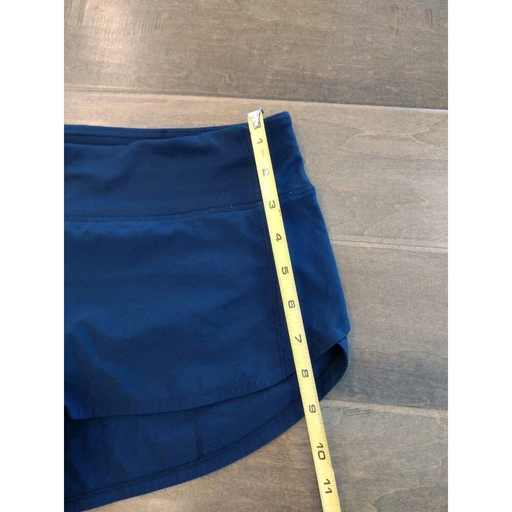 LULULEMON Women's EEUC Speed Up navy blue LR Low Rise 2.5